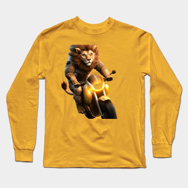 KingRider_2 Long Sleeve T-Shirt by Lorenzo_Art 